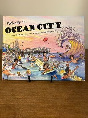 “Welcome to Ocean City” Fun Guide Book To Explore OC NJ _ Hardcover